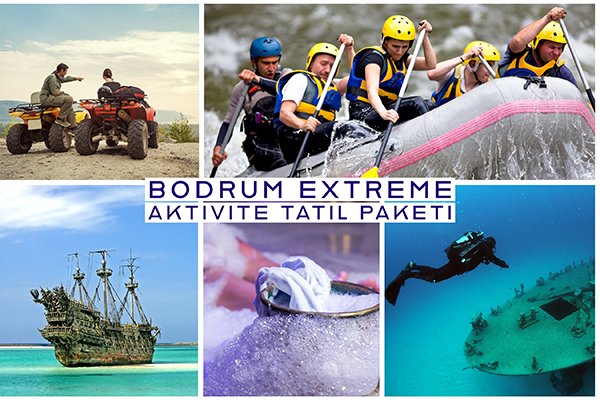 Bodrum Extreme Aktivite Tatil Paketi 